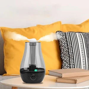 2.4 Litre Ultrasonik Buhar Makinesi Hava Nemlendirme Cihazı Ayarlanabilir Sprey Çıkışı Aroma Difüzör