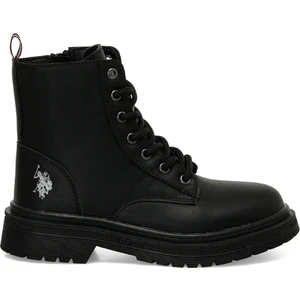 U.S. Polo Assn.  Trena 4pr Siyah Kız Çocuk Biker Bot