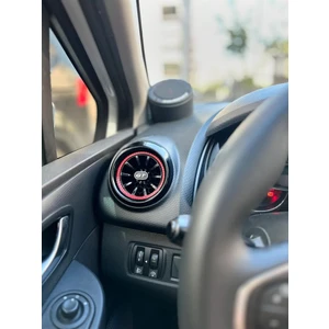 Clio 4 Uyumlu GT Kırmızı Havalandırma Menfezi  2 adet HM1000-2