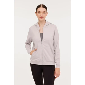 Wb Agnes 18BT209 4pr Gri Kadın Eşofman Üstü