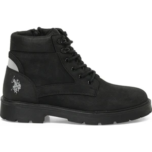 U.S. Polo Assn. Forrest 4Pr Siyah Erkek Biker Bot
