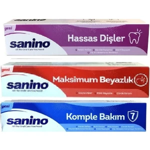 Diş Macunu 3'lü Deneme Paketi