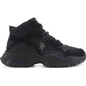 U.S. Polo Assn. Yota Hı 4pr Siyah Erkek High Sneaker