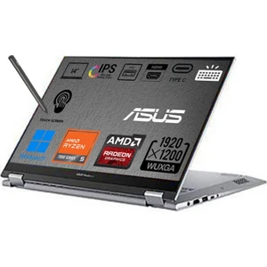 Vivobook S 14 Flip TN3402YA-LZ318W-P4 Ryzen 5 7430U 24GB 2tb SSD 14" Wuxga IPS (Dokunmatik Ekran) Windows 11 Hom Taşınabilir Bilgisayar Bilgisayar 