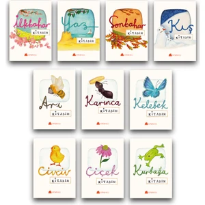 Mevsimler ve Doğa Seti (6 Ay-3 Yaş) 10 Kitap