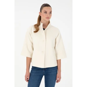 U.S. Polo Assn. Kadın Krem Mont 50291492-VR071