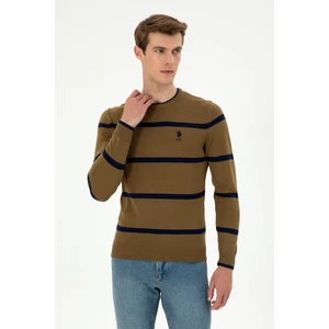 U.S. Polo Assn. Erkek Haki Kazak /Triko 50297039-VR027