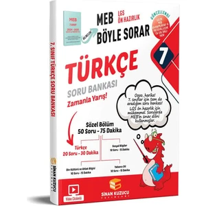Sinan Kuzucu Meb Böyle Sorar 7. Sınıf Türkçe Soru Bankası