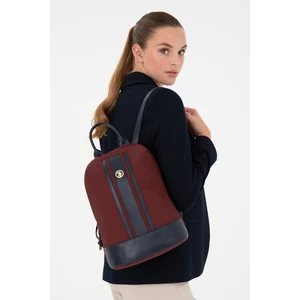 U.S. Polo Assn. Kadın Bordo Sırt Çantası 50293673-VR014