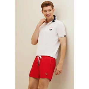 U.S. Polo Assn. Erkek Kırmızı Deniz Şortu 50262332-VR030