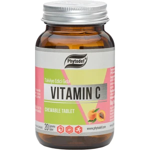 Vitamin C Çiğneme Tableti  - 20 Adet (Şeftali Aromalı)