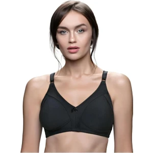 Kadın Büyük Beden C Cup Sütyen Pamuklu Penye Desteksiz Kapsız  Geniş Günlük Rahat Toparlayıcı Sütyen