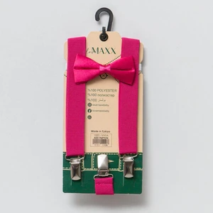 Çocuk Pantolon Askısı Papyon Set ( 0-24 Ay )