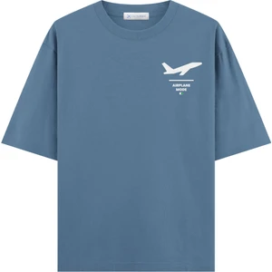Airplane Mode Oversize T-Shirt (Ekstra! Bol Kesim)
