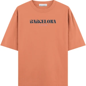 Basic La Sagrada Familia Oversize T-Shirt (Ekstra! Bol Kesim)