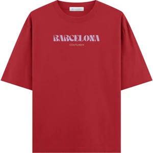Basic La Sagrada Familia Oversize T-Shirt (Ekstra! Bol Kesim)