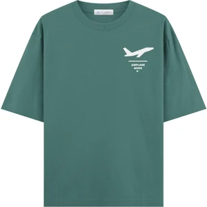 Airplane Mode Oversize T-Shirt (Ekstra! Bol Kesim)