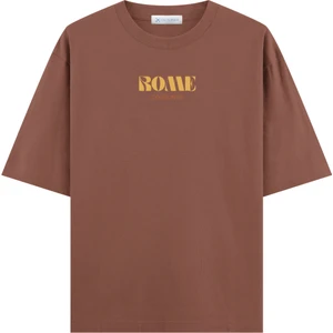 Basic Rome Oversize T-Shirt (Ekstra! Bol Kesim)
