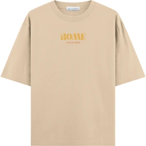 Basic Rome Oversize T-Shirt (Ekstra! Bol Kesim)