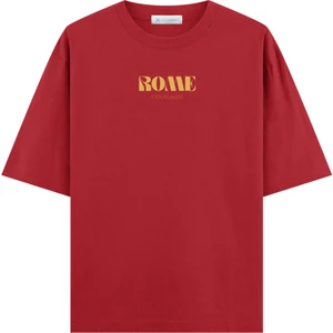 Basic Rome Oversize T-Shirt (Ekstra! Bol Kesim)
