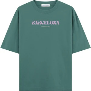Basic La Sagrada Familia Oversize T-Shirt (Ekstra! Bol Kesim)