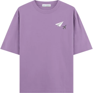 To The Stars I Oversize T-Shirt (Ekstra! Bol Kesim)
