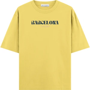 Basic La Sagrada Familia Oversize T-Shirt (Ekstra! Bol Kesim)