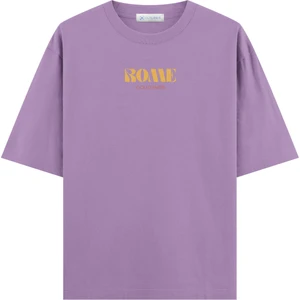Basic Rome Oversize T-Shirt (Ekstra! Bol Kesim)