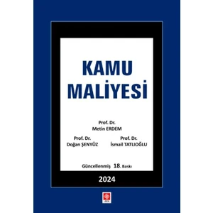 Kamu Maliyesi - Metin Erdem