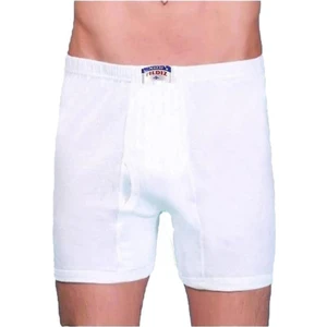 Pi Giyim 6 Lı Paket Yıldız Erkek Arjantin Külot Erkek Paçalı Külot Beyaz