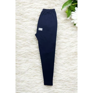 Unisex Lacivert Kışlık Tayt Şardonlu Rahat Yumuşak Ağlı Kalın Içlik Tayt