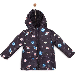 Metraj Baskılı Mont Erkek Bebek