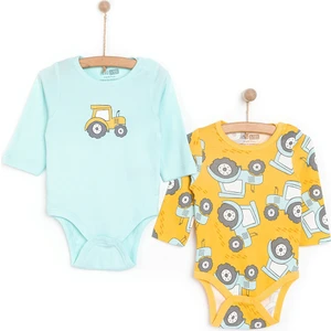 Erkek 2li Uzun Kol Body Erkek Bebek