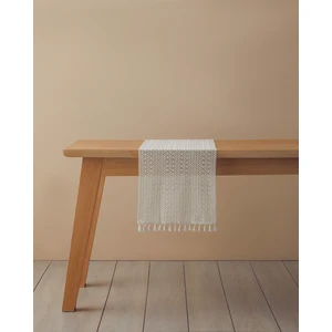 Ruth Pamuk Runner 35X145 cm Bej