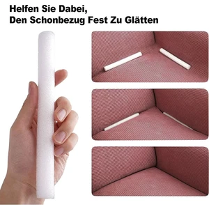Btf Home Sünger Çubuk Koltuk Örtüsü Koltuk Kılıfı Oval Sandalye Örtüsü Sıkıştırma Aparatı 11 Adet