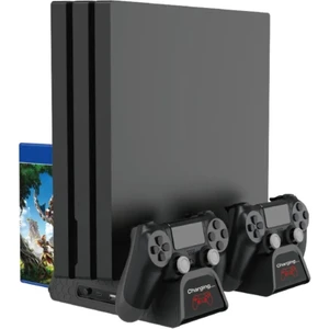 Ps4 Slim Pro Fat  Fanlı Dikey Soğutucu ve Kol Şarj Edici