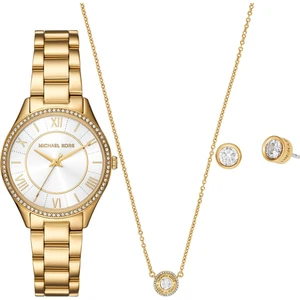Michael Kors MK4849SET Kadın Kol Saati Kolye ve Küpe Seti