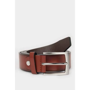 Erkek Suni Deri Günlük Kemer D3285AXNS