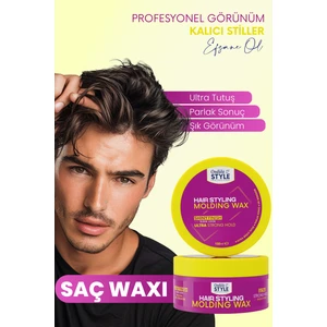 Ondüla Style Unisex Şekillendirici Molding Wax - Parlak Sonuç - Ultra Güçlü Tutuş - 150 ml