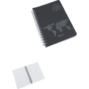 Paras Ticaret Spiralli A6 Bloknot 80 Yaprak Kareli Orta Boy Not Defteri (1 Adet)