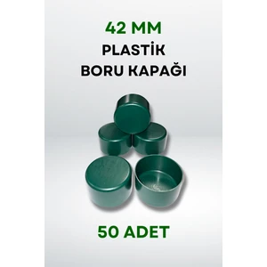 Plastik Boru Kapağı 42 MM (50 Adet)