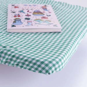 Okul Sıra Örtüsü, 15LI Lastikli ve Öğretmen Masa Örtüsü  Pamuklu  Yeşil