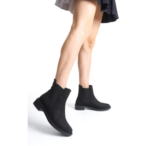 Kadın Vanessa Lastik Detaylı Kısa Bilek Bot