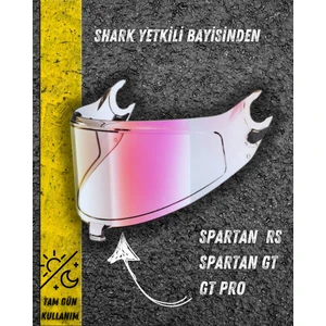 Spartan Rs - Gt - Gt Pro Gece/Gündüz Kask Vizörü - Vz30046 Pembe