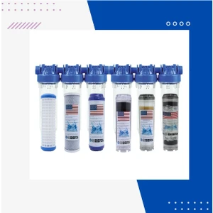 Daire Girişi Su Arıtma Cihazı - Delüx 6/'lı Filtrasyon Sistemi