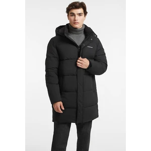 Erkek Gj Mıd Orta Boy Şişme Mont - Siyah
