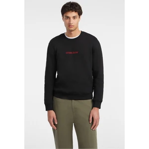 Erkek Gj Cn Önde Logo Sweatshirt - Siyah