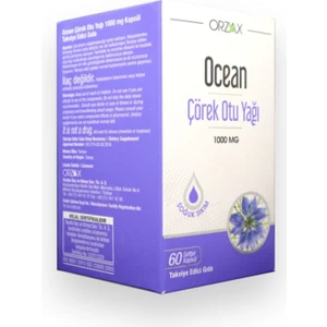 Ocean Çörekotu Yağı 1000 Mg 60 Kapsül
