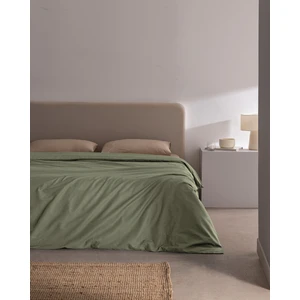 Madame Coco Manon Tek Kişilik  Pamuk Ranforce Düz Nevresim - Yeşil