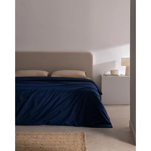Madame Coco Manon Tek Kişilik  Pamuk Ranforce Düz Nevresim - Lacivert